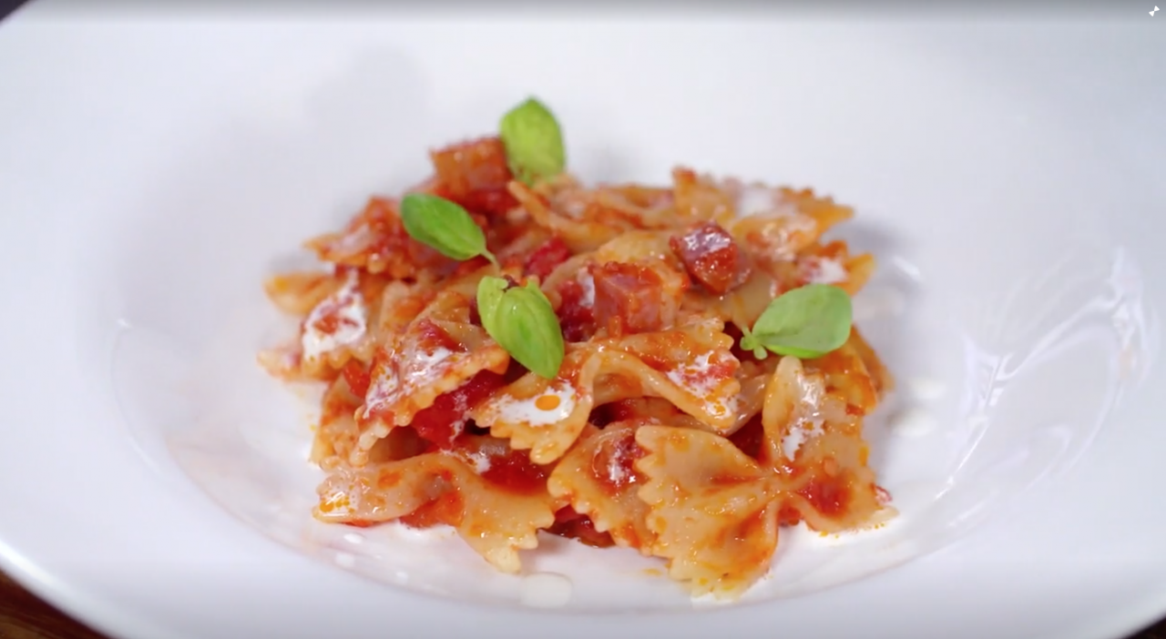 Farfalle fumè