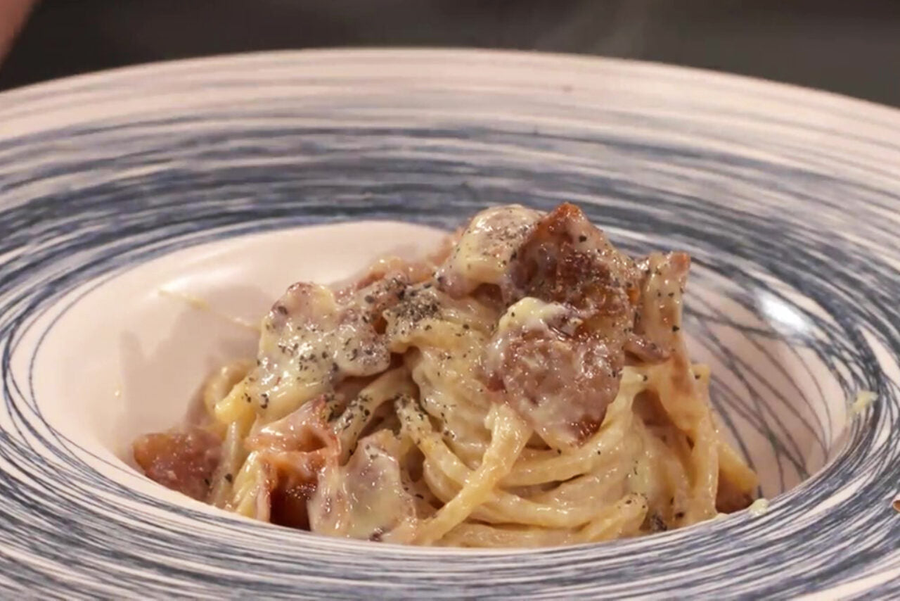 Spaghettone alla Carbonara