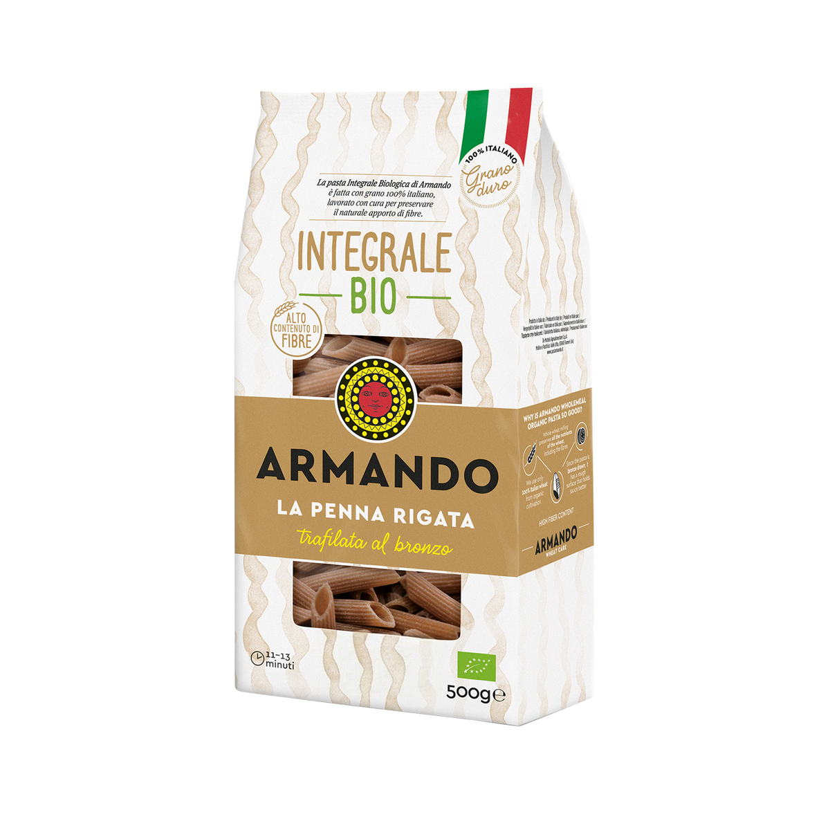 PENNA RIGATA INTEGRALE BIO