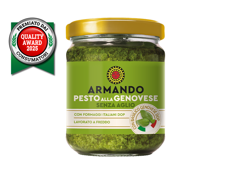 Pesto alla genovese senza aglio