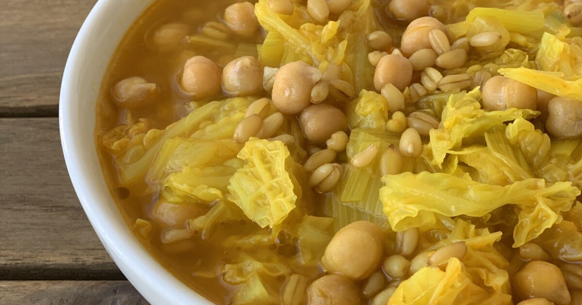 Pasta Armando Zuppa con Pronti e Sani Grano e Ceci, porri e verza