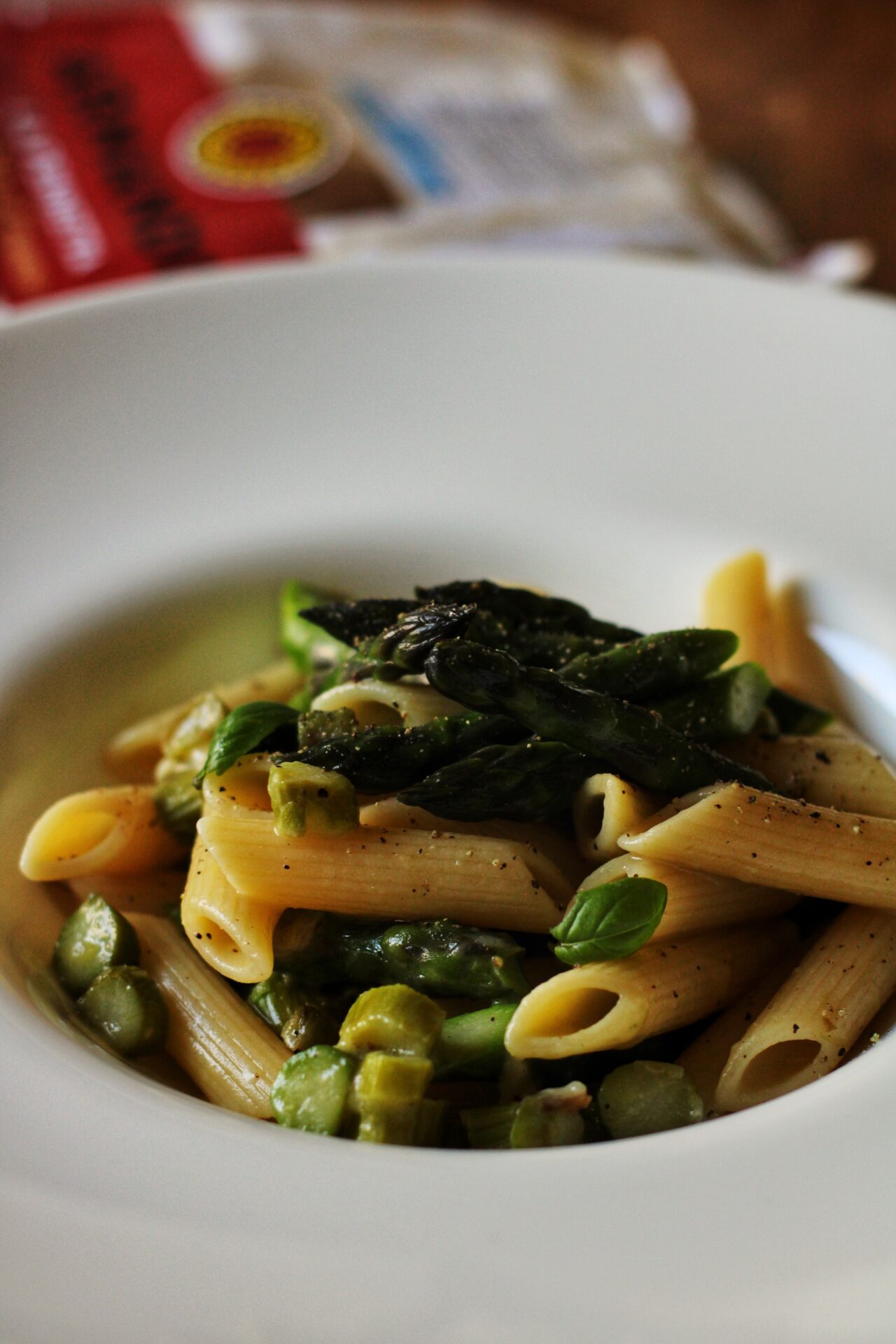 Pasta con gli asparagi